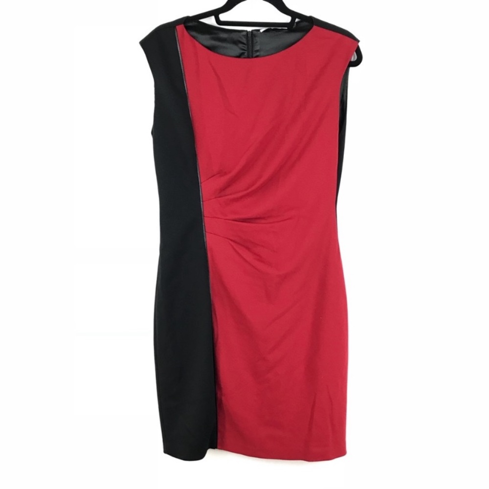 NWT T Tahari colorblock dress